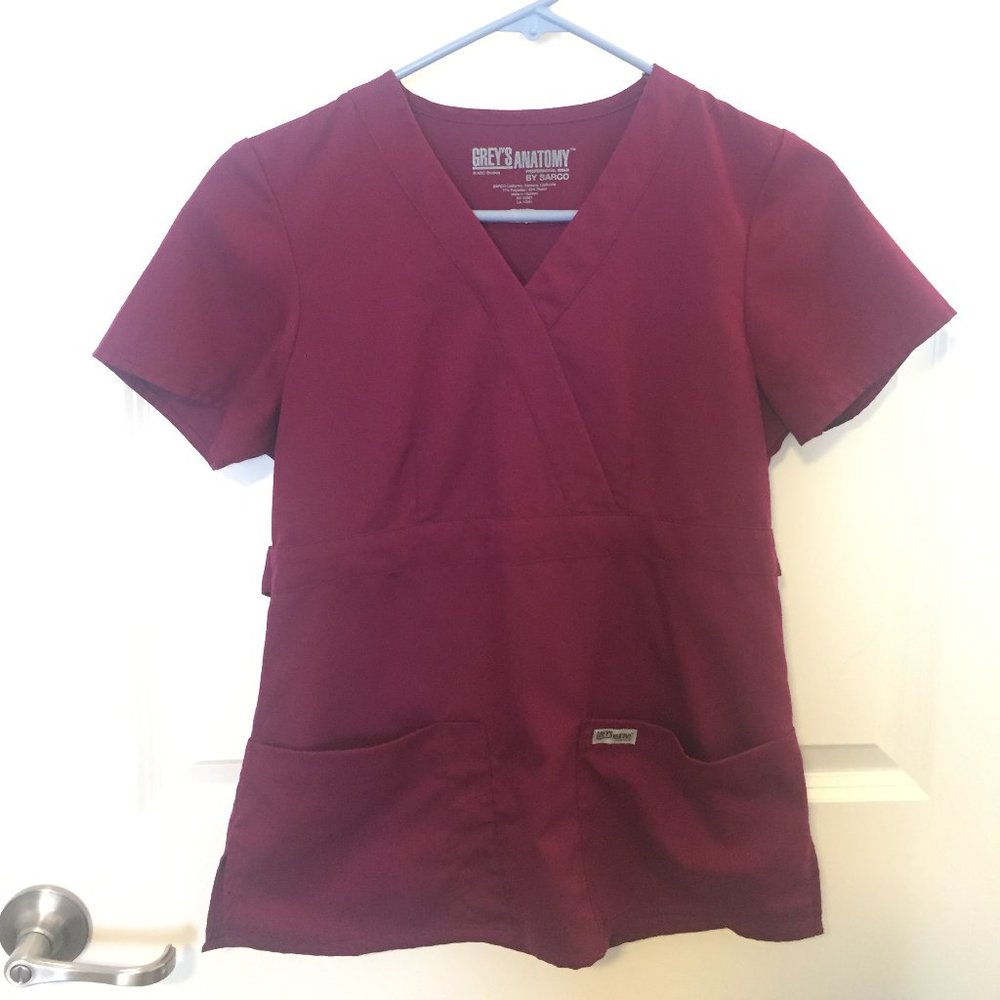 XXS Burgandy Greys Anatomy by Barco